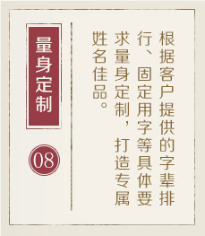 琼海起名流程八